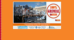 Desktop Screenshot of lagremialdelgalicia.com.ar